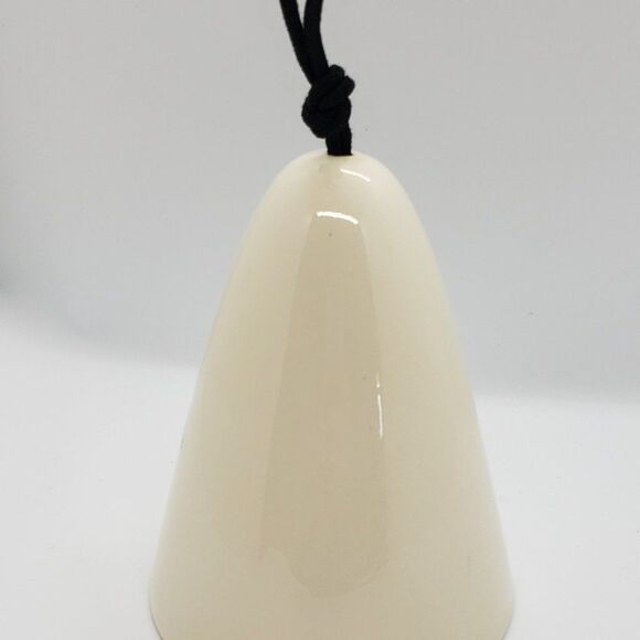 Eastern Wild Vintage Hand Painted Pelican Magnolia Flower Large Ceramic Bell - Picture 5 of 7